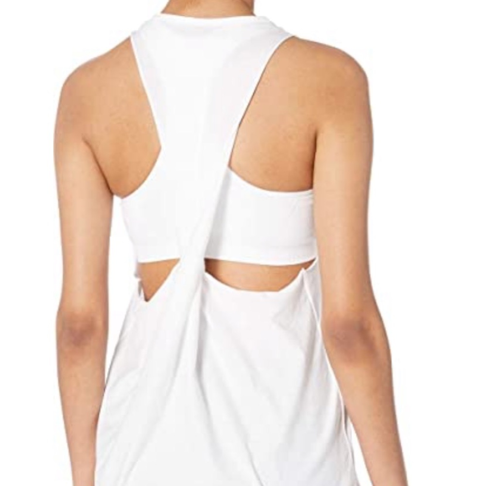 Beyond yoga round the twist muscle tank New